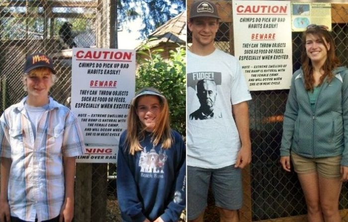 Alte Fotos nachgestellt