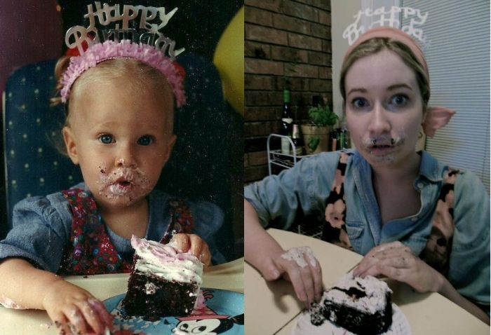 Alte Fotos nachgestellt