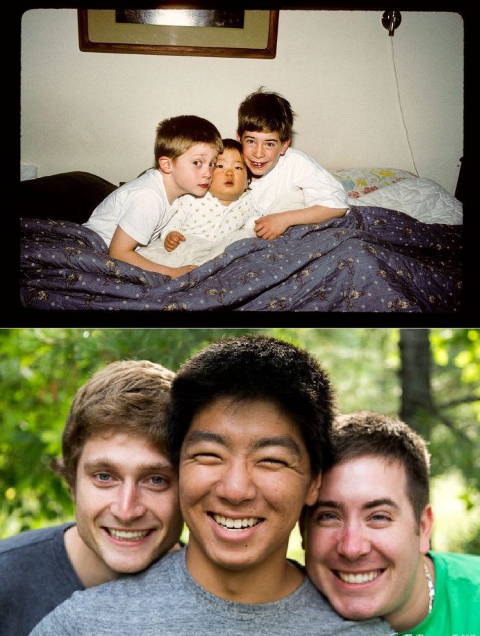 Alte Fotos nachgestellt