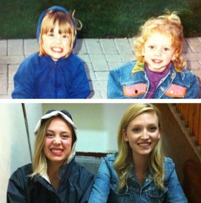 Alte Fotos nachgestellt