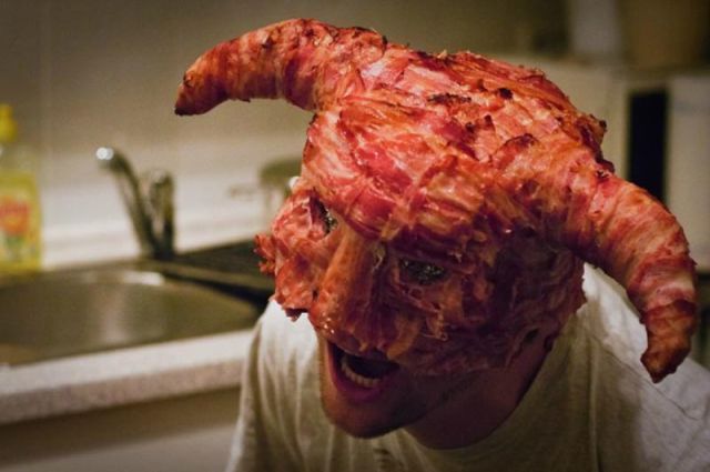 Ein Helm aus Speck