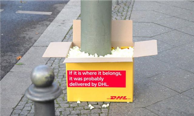 Geniale Werbeideen auf der Strasse