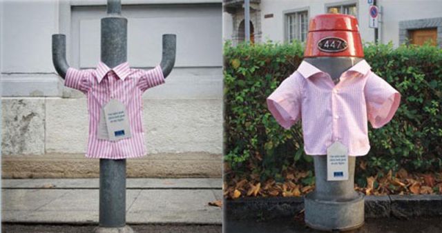 Geniale Werbeideen auf der Strasse
