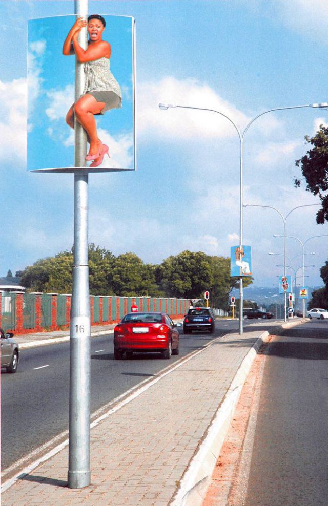 Geniale Werbeideen auf der Strasse