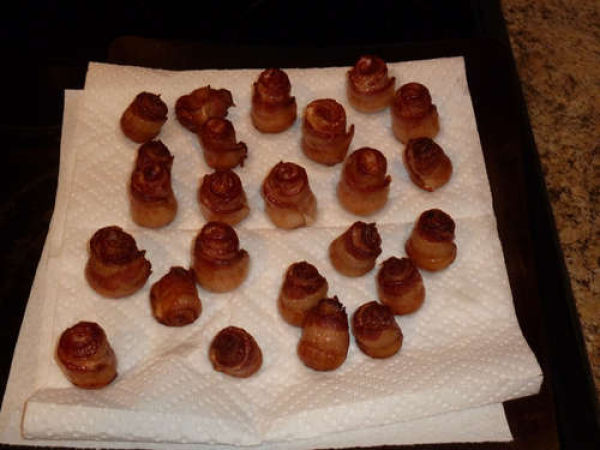 Bacon-Rosen für die Liebste