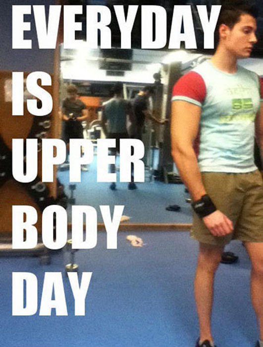 Sportsfreunde im Fitnesscenter