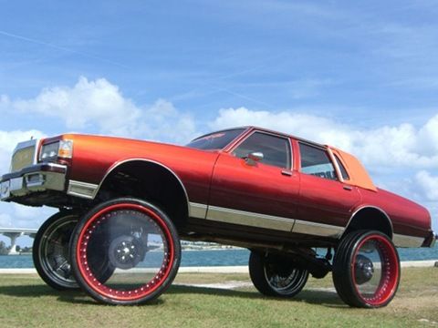 Amerikanische Fahrzeuge mit coolen Felgen