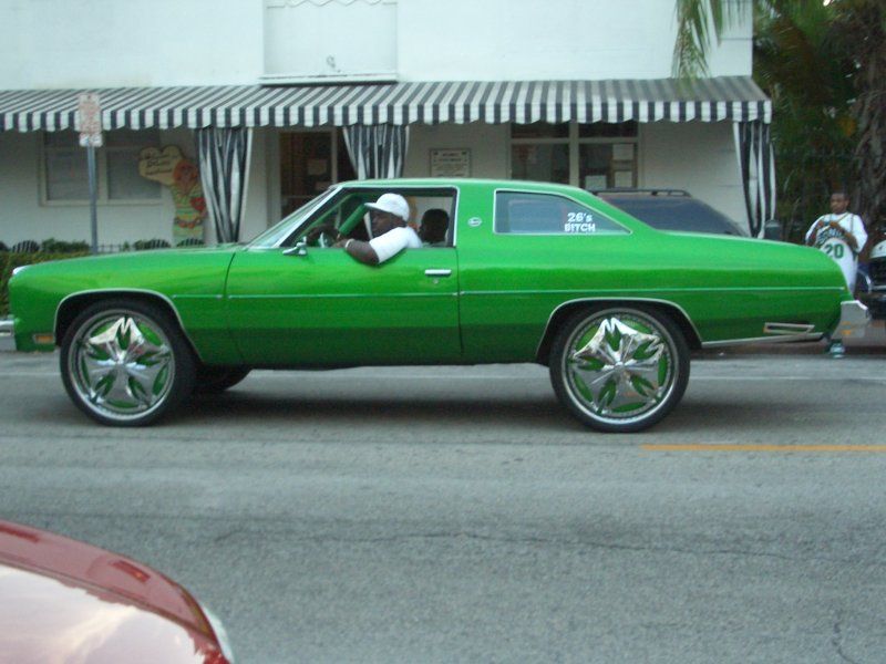 Amerikanische Fahrzeuge mit coolen Felgen