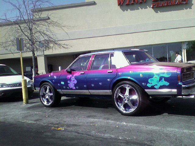 Amerikanische Fahrzeuge mit coolen Felgen