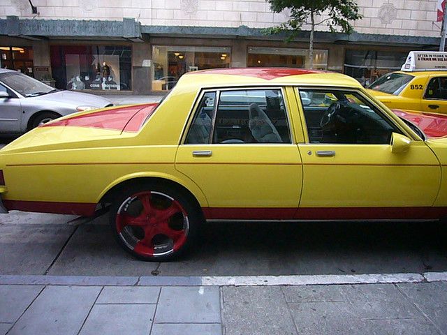 Amerikanische Fahrzeuge mit coolen Felgen