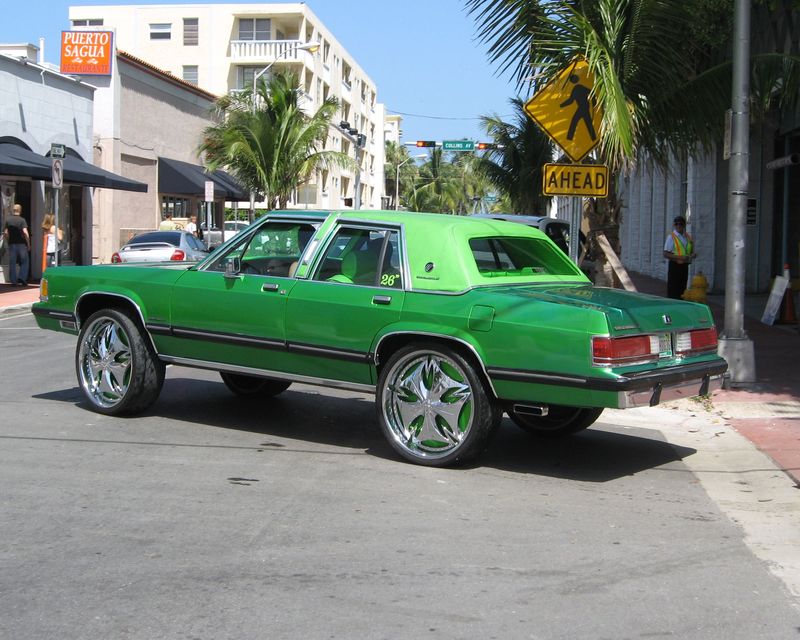Amerikanische Fahrzeuge mit coolen Felgen