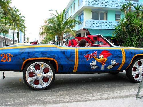 Amerikanische Fahrzeuge mit coolen Felgen
