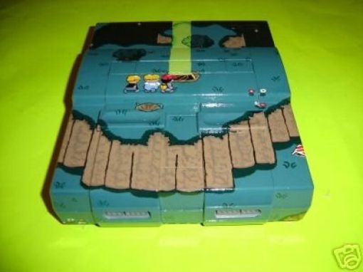 Bunte Spielekonsolen