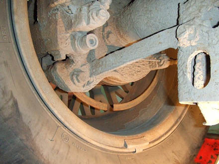 Komische Bremsscheiben