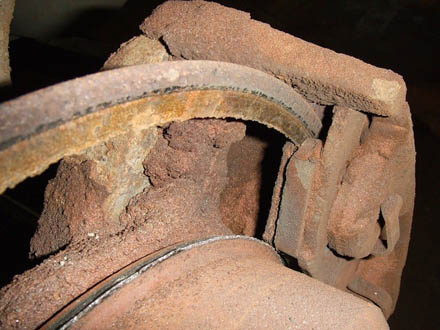 Komische Bremsscheiben