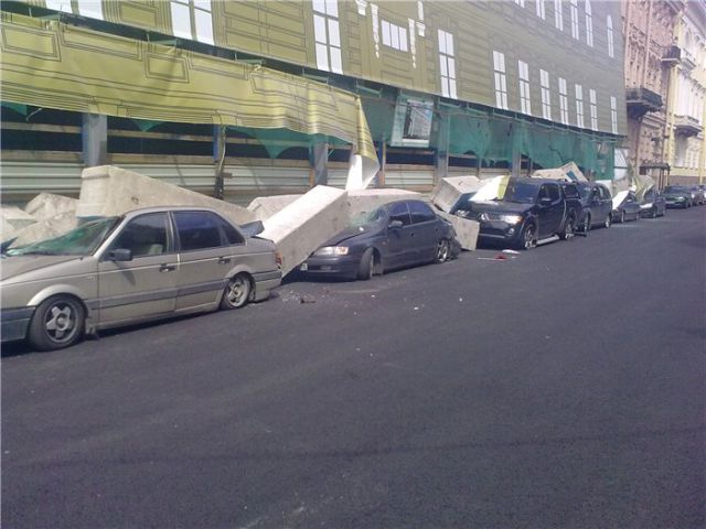 Falschen Parkplatz gewählt