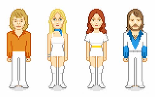 Pixel-Berühmtheiten