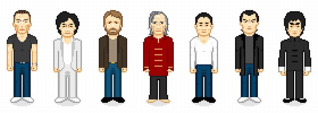 Pixel-Berühmtheiten