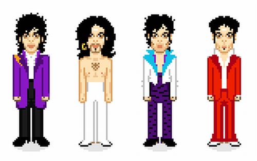 Pixel-Berühmtheiten