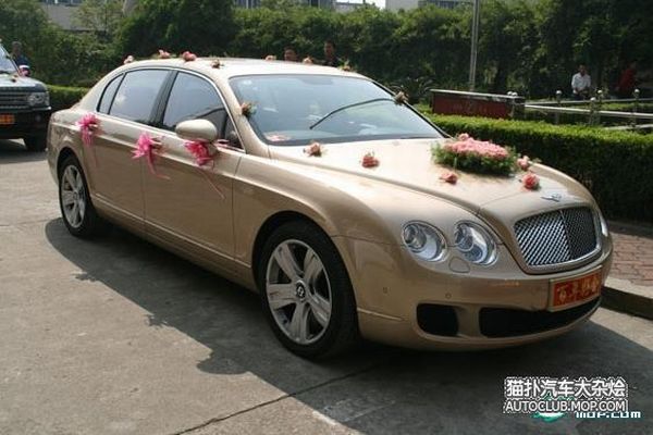 Chinesische Hochzeitskonvois