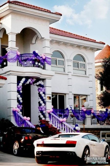 Chinesische Hochzeitskonvois