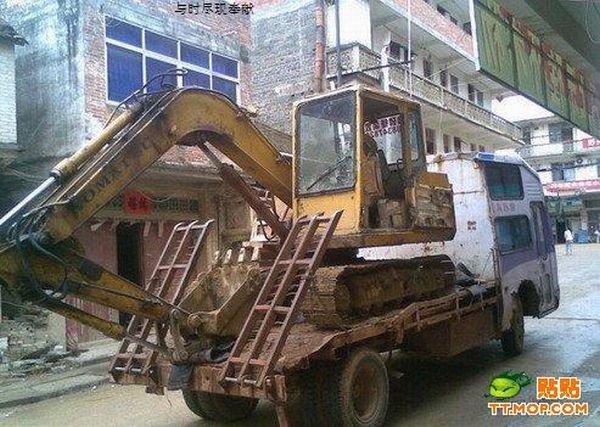 Chinesischer Transporter