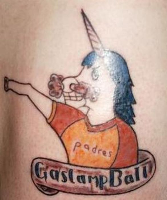 Total verrückte Tattoos