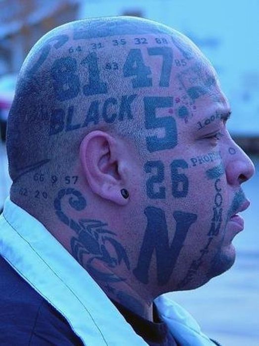 Total verrückte Tattoos