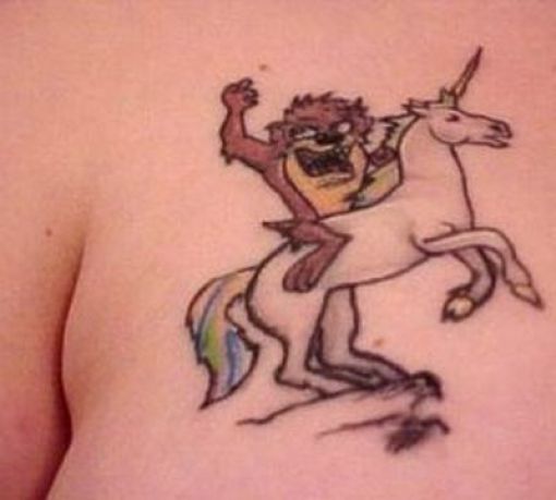 Total verrückte Tattoos