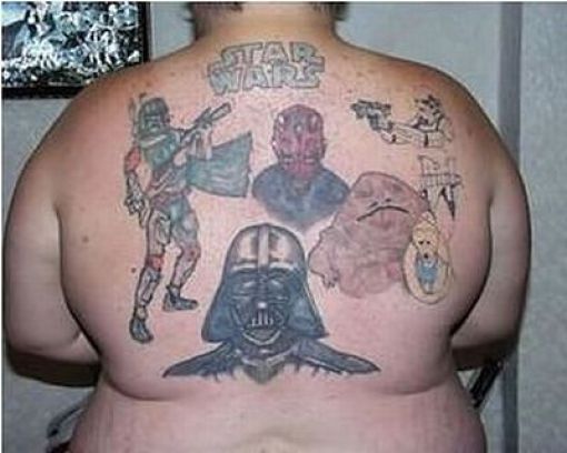 Total verrückte Tattoos
