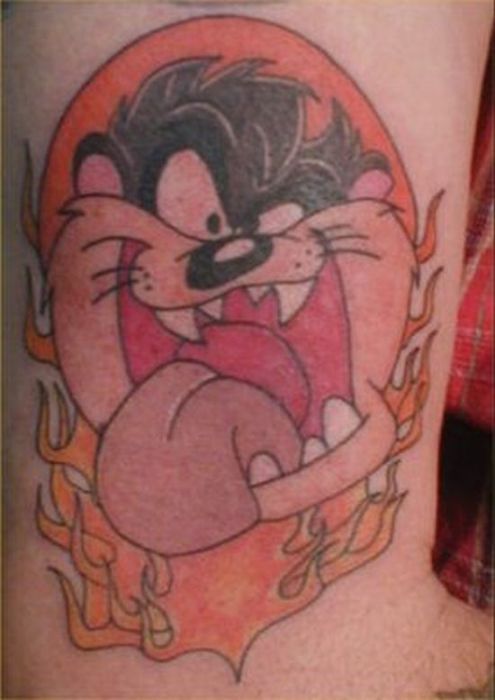 Total verrückte Tattoos