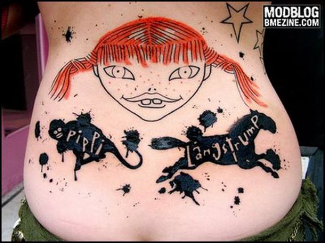 Total verrückte Tattoos