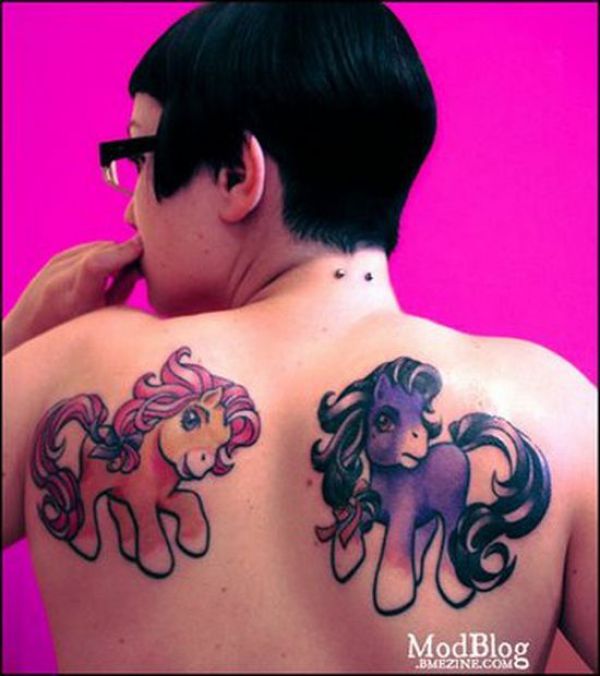 Total verrückte Tattoos