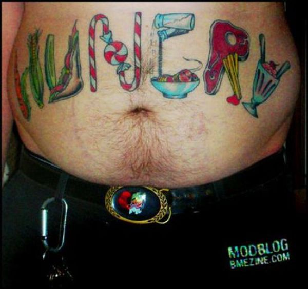 Total verrückte Tattoos