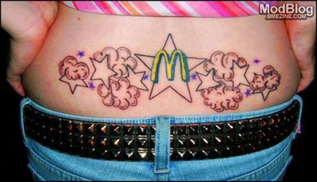 Total verrückte Tattoos