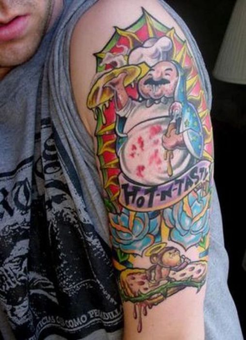 Total verrückte Tattoos