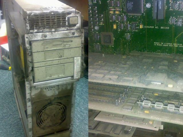 Total verdreckte Computer