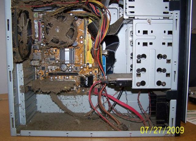 Total verdreckte Computer