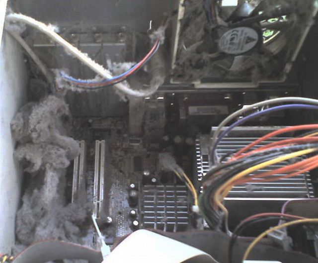 Total verdreckte Computer