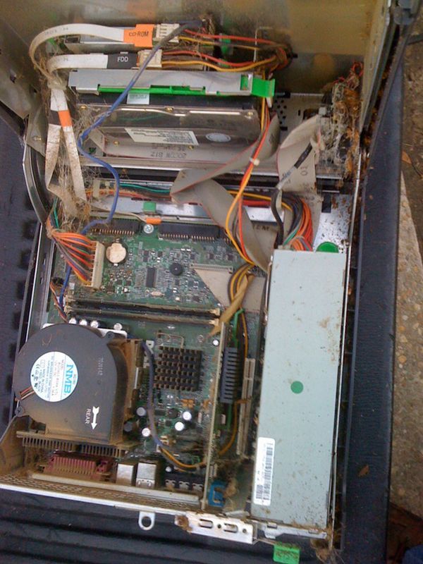 Total verdreckte Computer