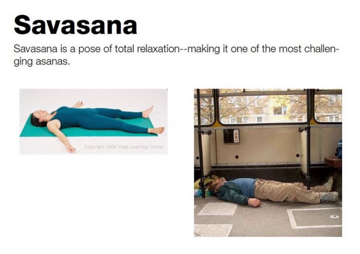 Yoga für Besoffene