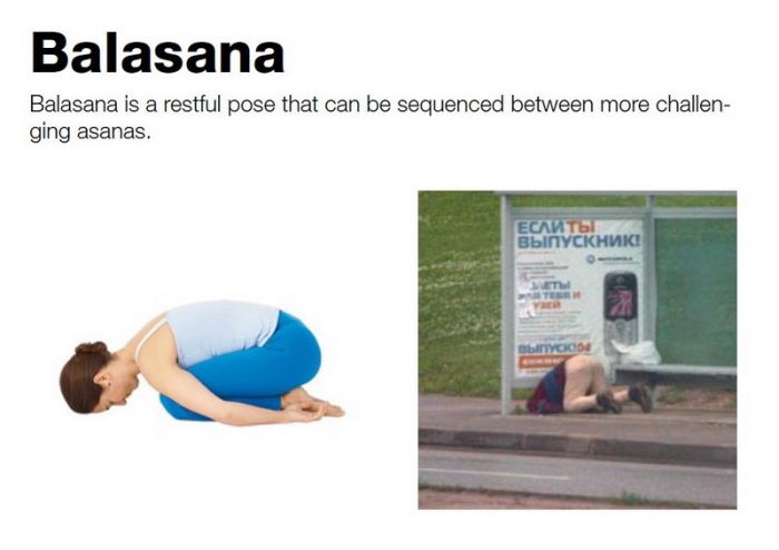 Yoga für Besoffene