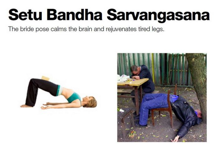 Yoga für Besoffene