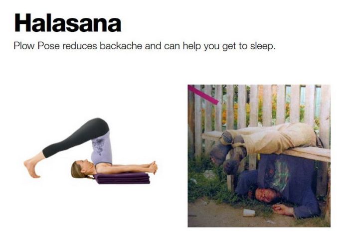 Yoga für Besoffene