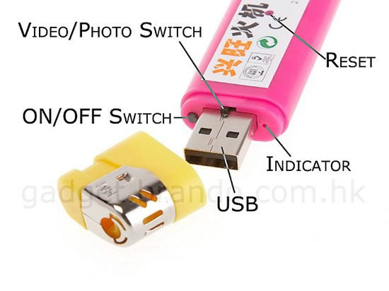 #04 Kamera im Feuerzeug