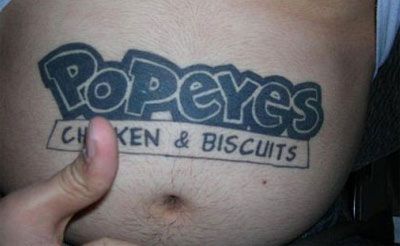 Crazy Food Tattoos