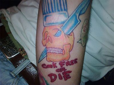 Crazy Food Tattoos