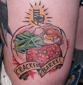 Crazy Food Tattoos