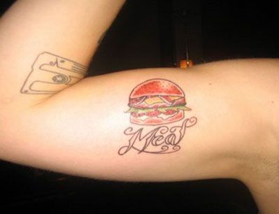 Crazy Food Tattoos