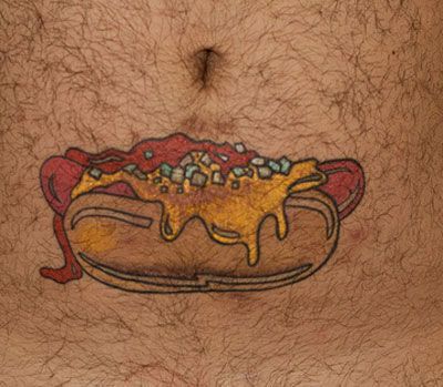 Crazy Food Tattoos